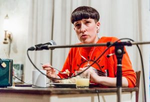 Home Correspondent - Performance - Hester Chillingworth 2016 - Steakhouse Live - Image Courtesy of Greg Goodale