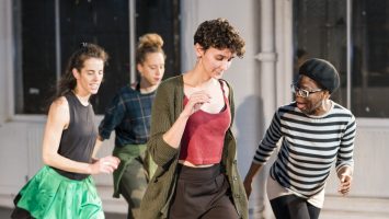 Photo of happy dancers