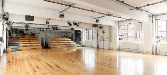 Image of empty Performance Studio at Chisenhale Dance Space